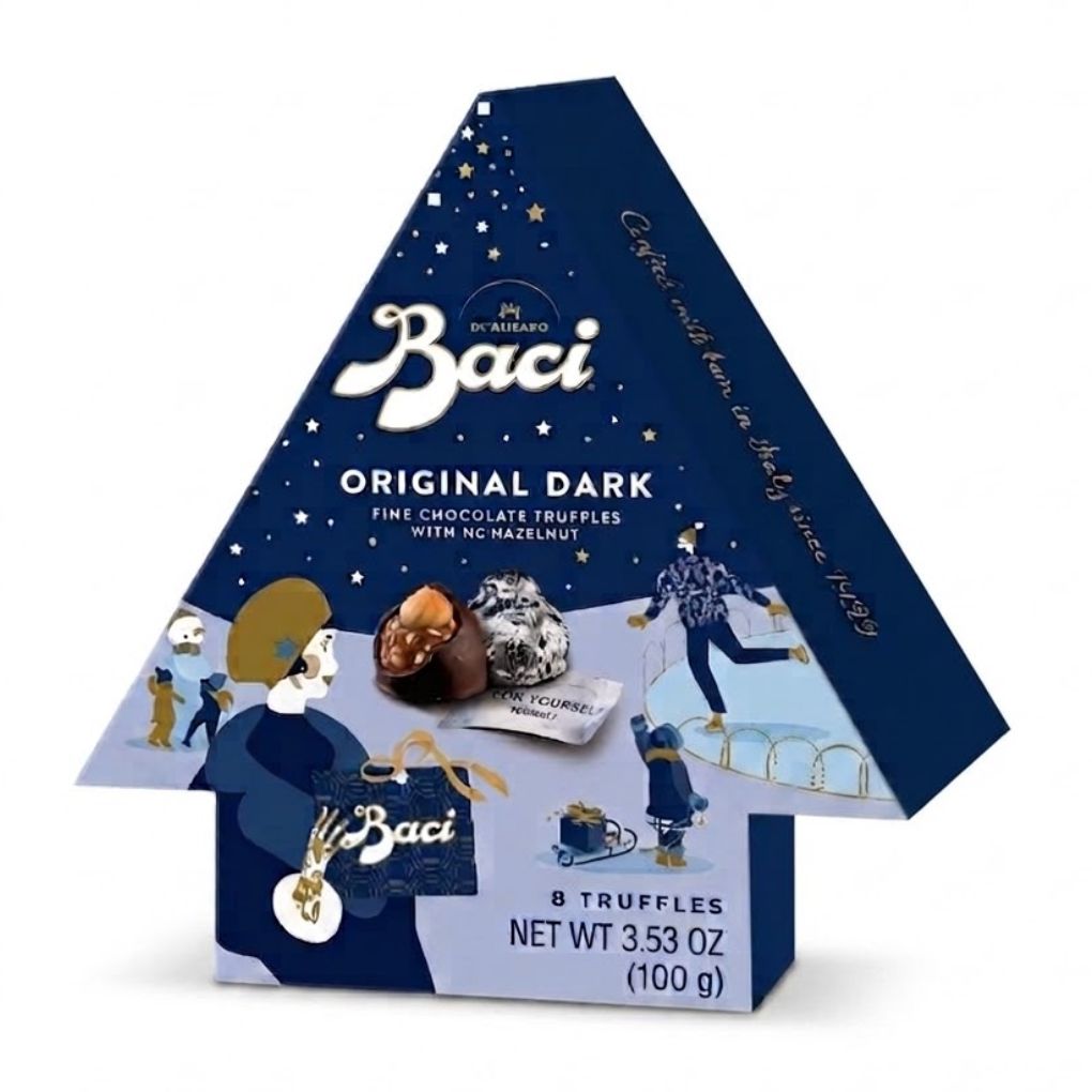 Perugina Baci Classic Dark Chocolate Christmas Tree 1