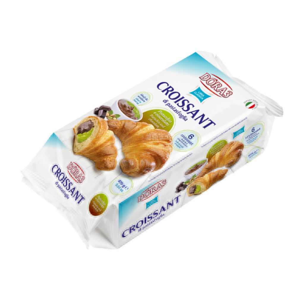 Dora3 Pistachio and Chocolate Cream Filled Croissants 1