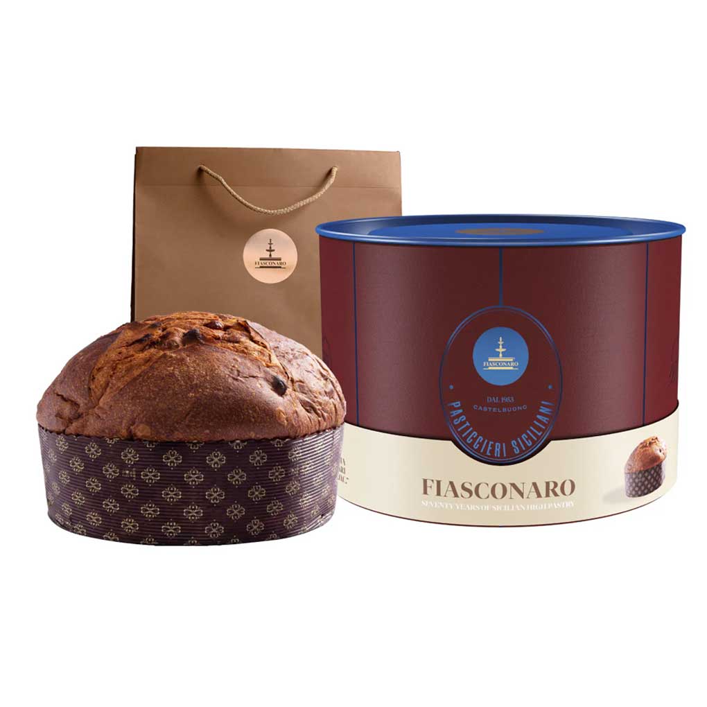 Fiasconaro Panettone with Malvasia delle Lipari Passito D.O.C. and Sicilian Citrus 1