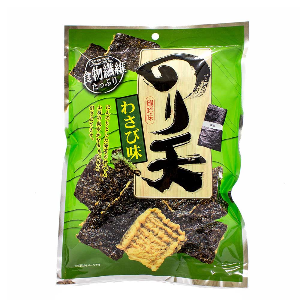 Ohgiya Noriten Wasabi Tempura Seaweed Crackers 1