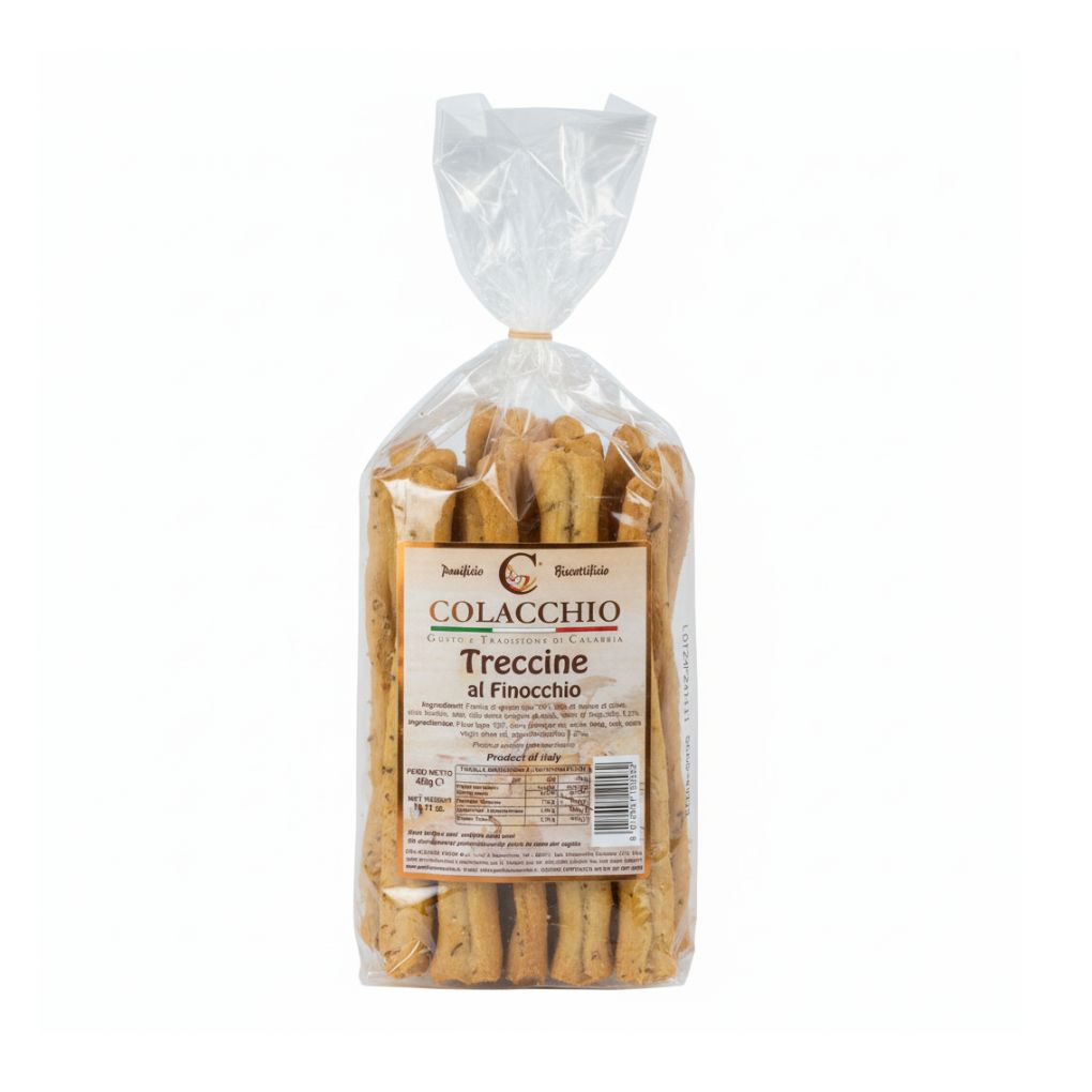 Colacchio Calabrian Twisted Fennel Seed Taralli 1