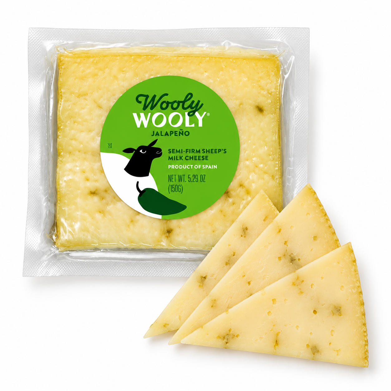 Mitica Wooly Wooly Sheep's Milk Cheese with Jalapeno 1