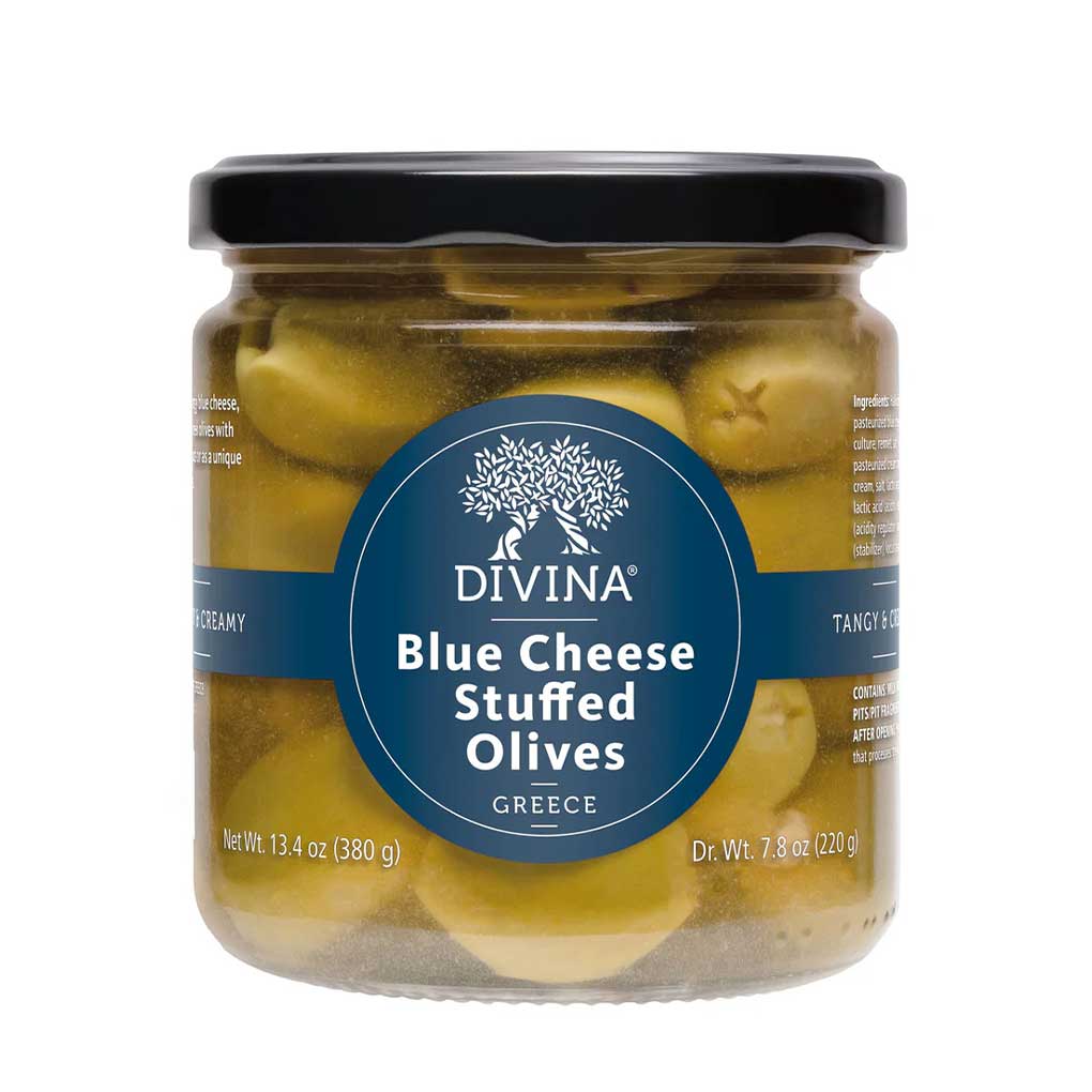 Divina Blue Cheese Stuffed Olives 1