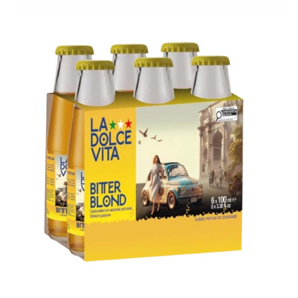 La Dolce Vita Italian Blond Yellow Bitter, 6-Pack 1