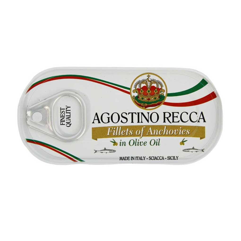 Agostino Recca Sicilian Anchovy Fillets in Olive Oil 1