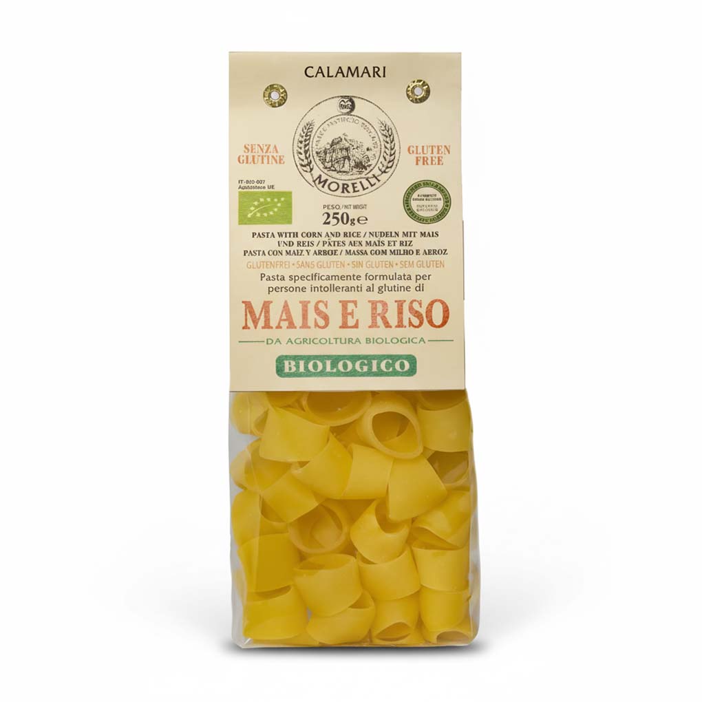 Morelli Gluten Free Organic Corn Calamari 1