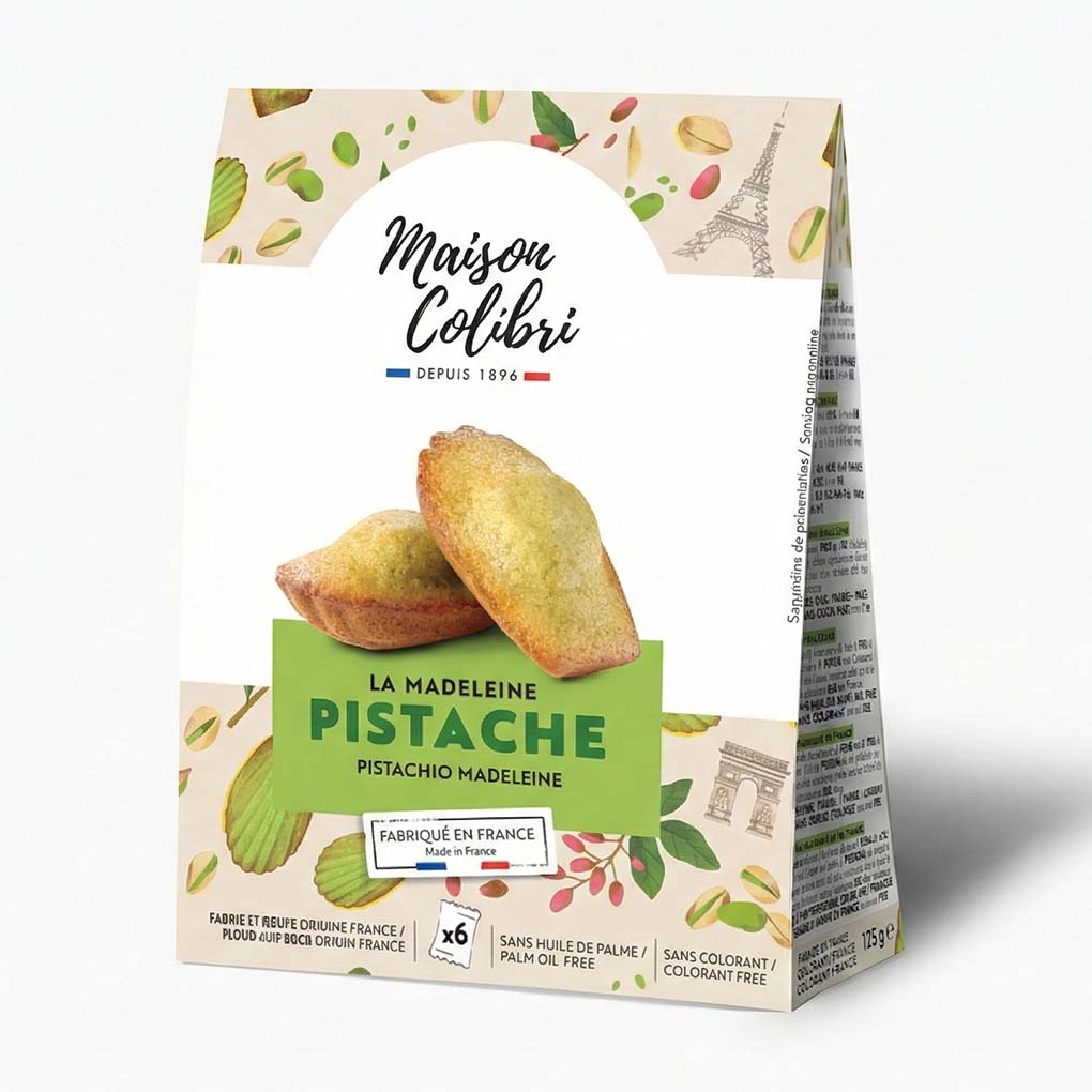 Maison Colibri French Pistachio Madeleines 1