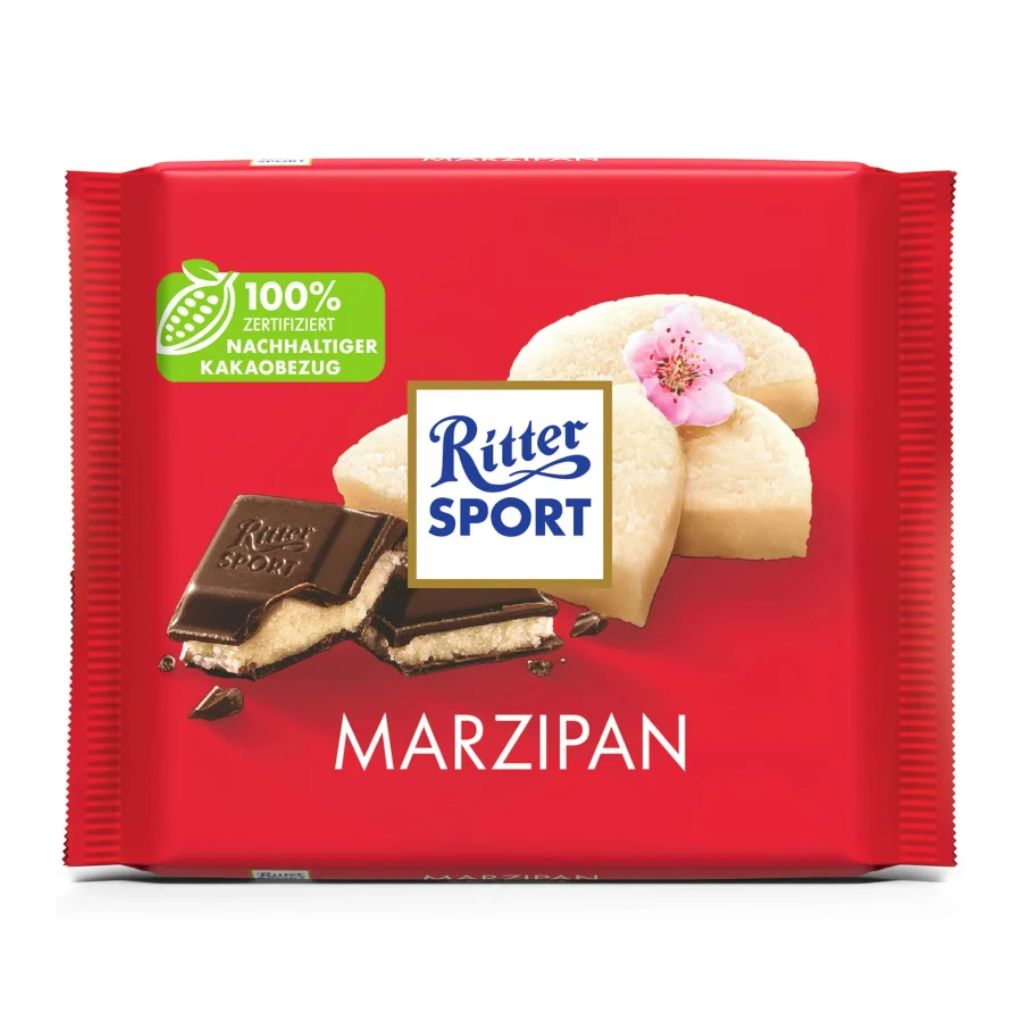 Ritter Sport Marzipan Dark Chocolate 1