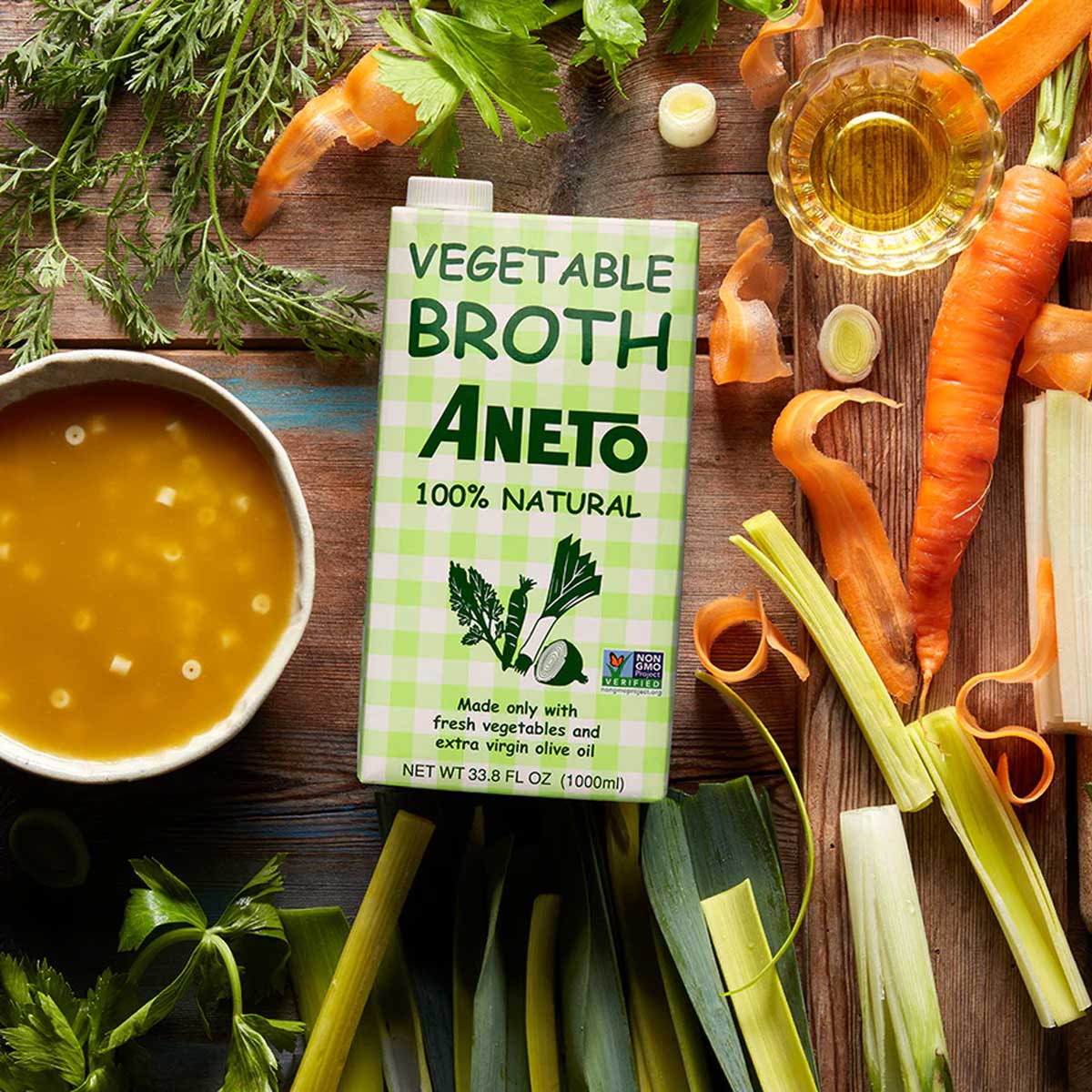 Aneto Vegetable Broth from Spain 2