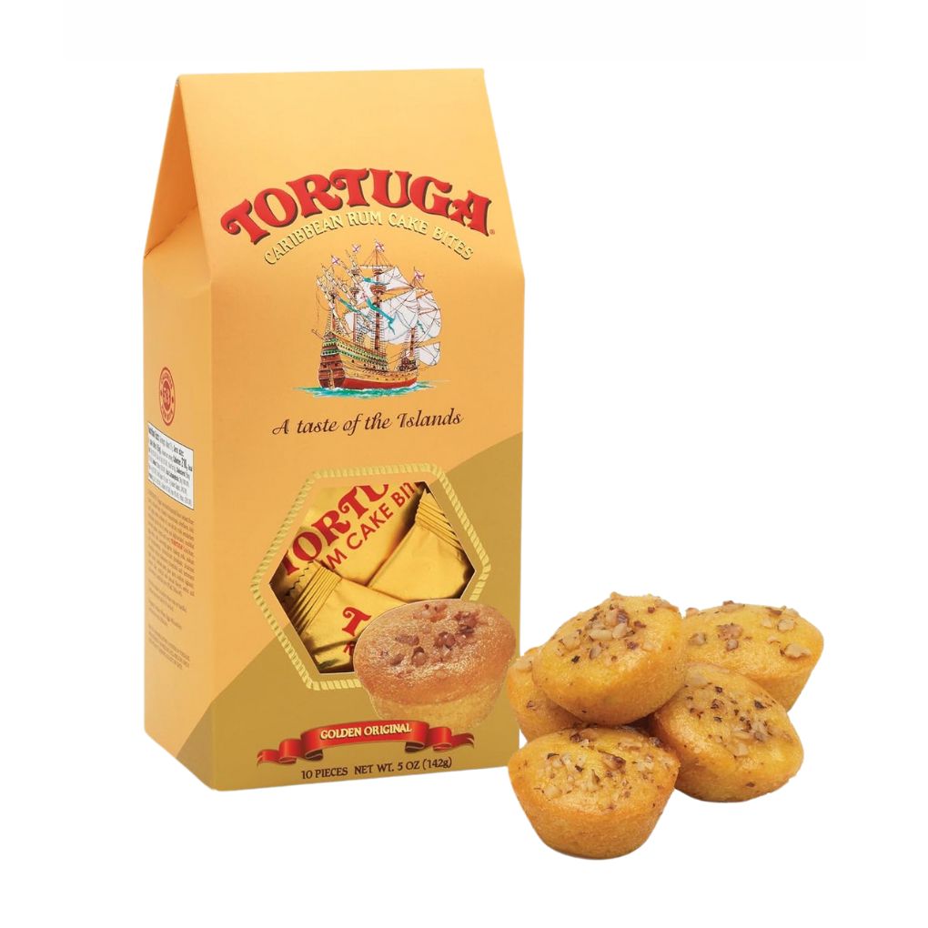 Tortuga Caribbean Rum Cake Bites, 10-Piece 1