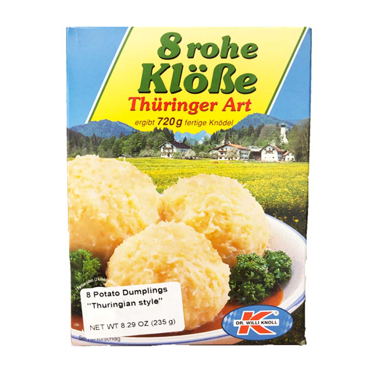 Dr. Knoll Thuringian-Style German Potato Dumplings 1