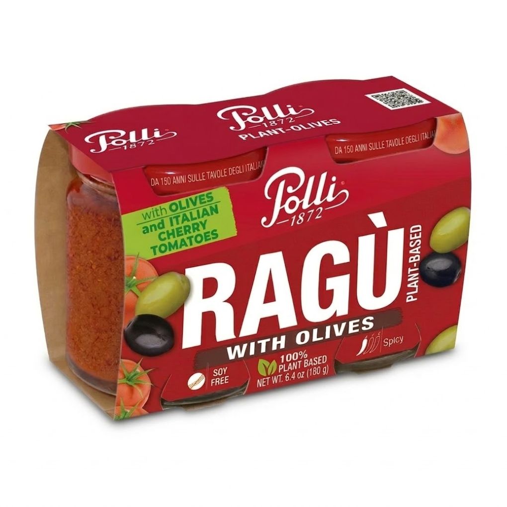 Puli Plant-Based Ragu Sauce with Olives (2-Pack) 2