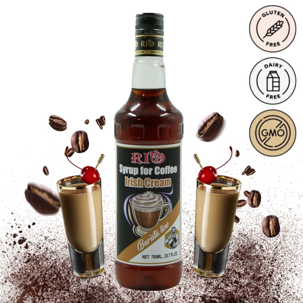 Rio Irish Cream Syrup for Coffee 1
