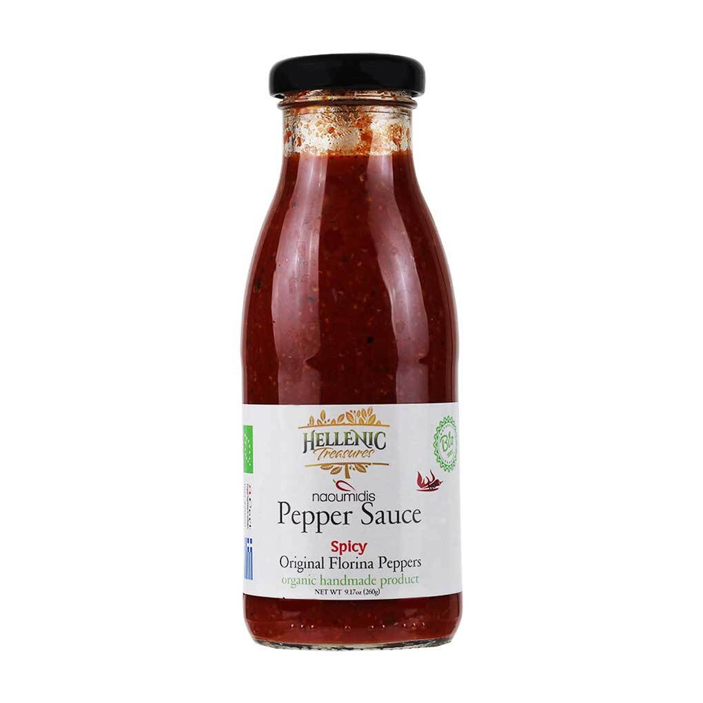Hellenic Treasures Greek Handmade Organic Spicy Pepper Sauce 1