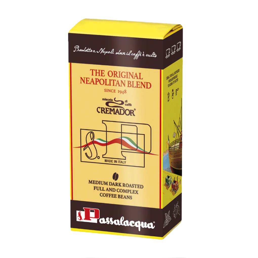 Passalacqua Cremador 70% Arabica Artisanal Neapolitan Coffee Beans 1