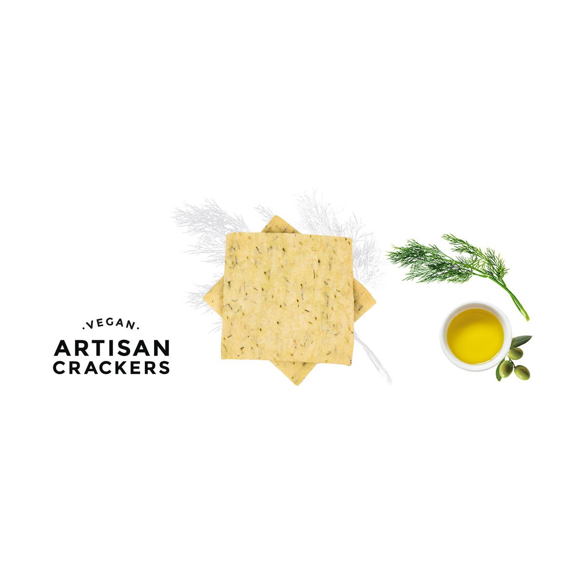 Paul and Pippa Dill Olive Oil Crackers, No Palm Oil & Vegan 2
