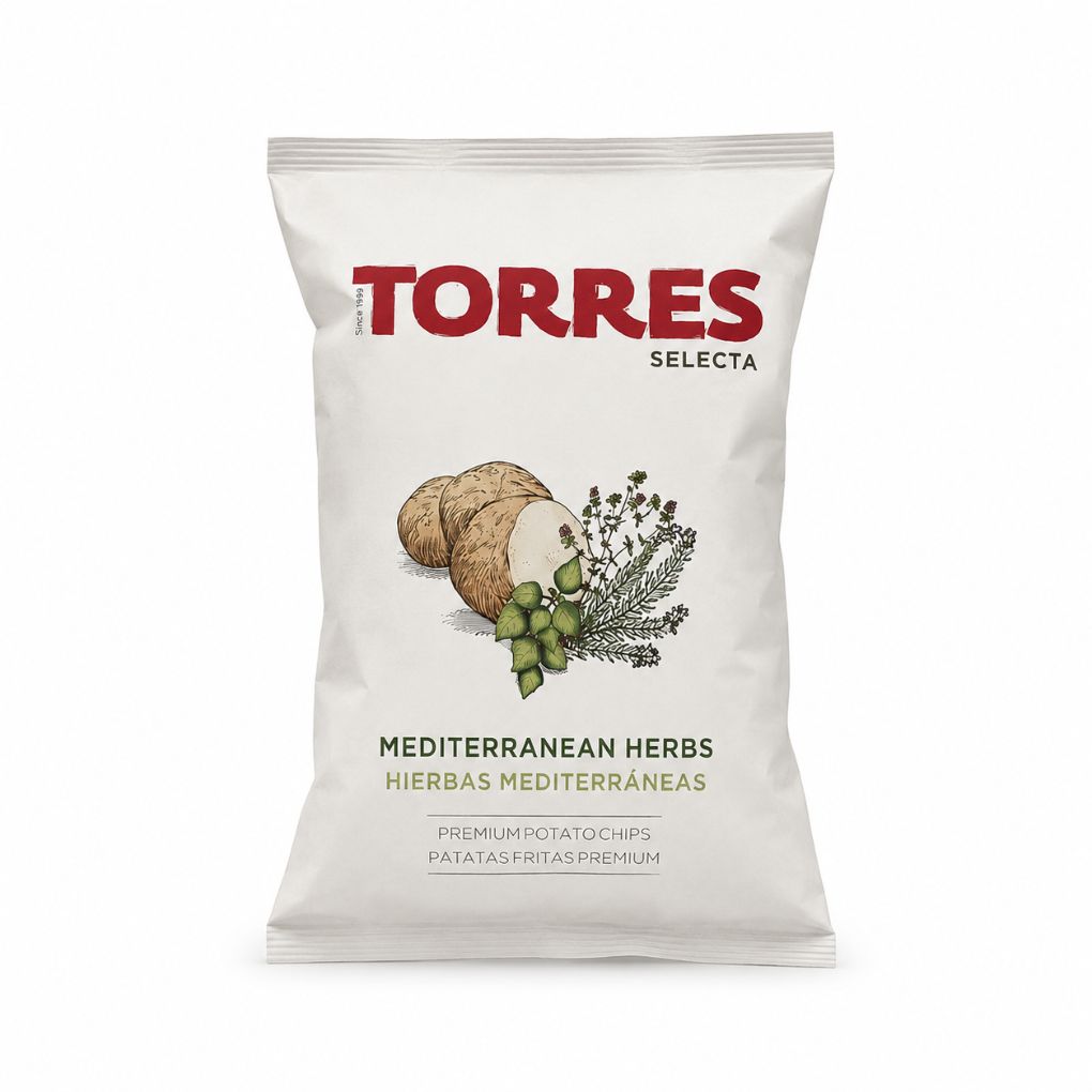Torres Mediterranean Herb Potato Chips 1
