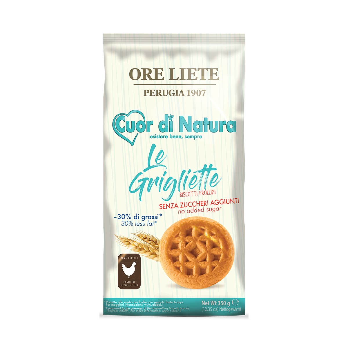 Ore Liete Italian Grigliette Cookies, No Added Sugar 1