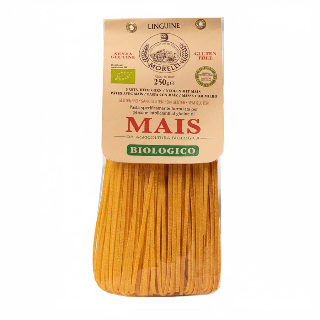 Morelli Gluten Free Organic Corn Linguine 1