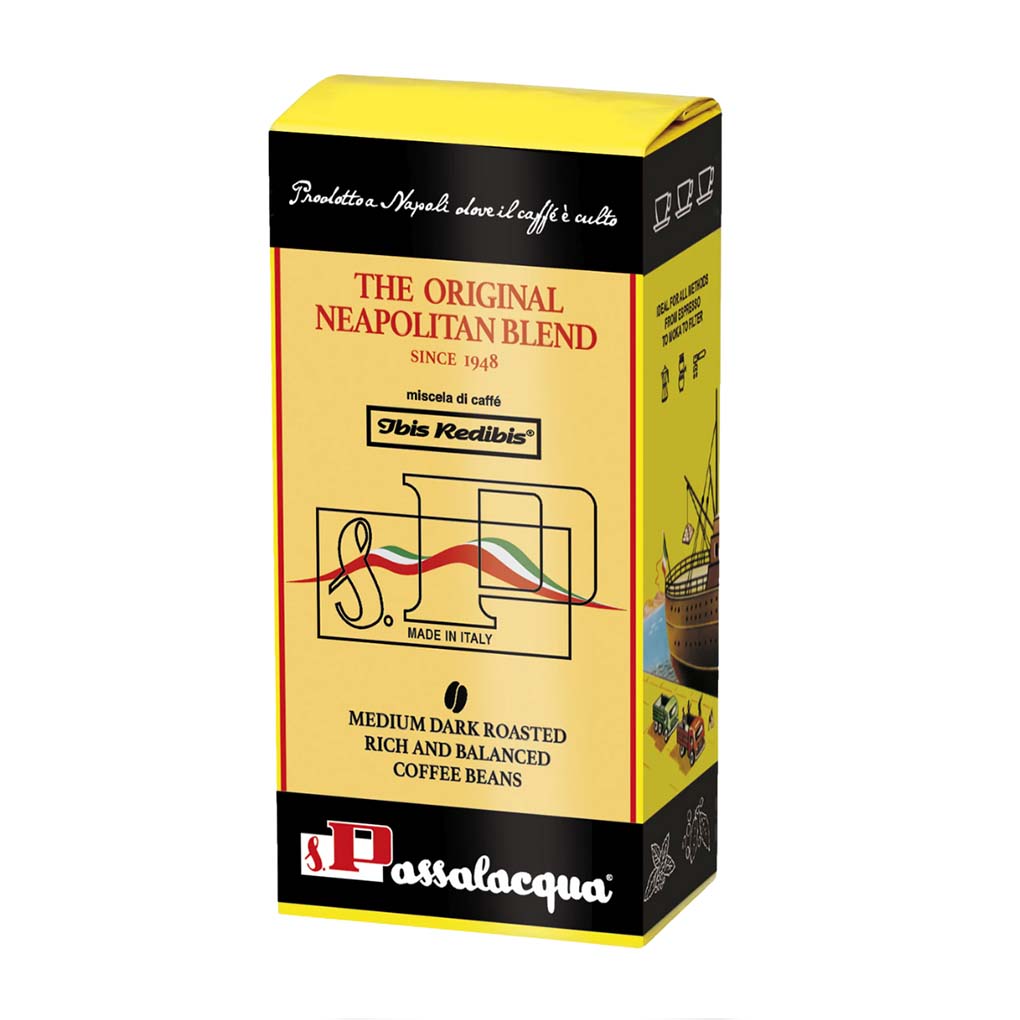 Passalacqua Ibis Redibis 30% Arabica Artisanal Neapolitan Coffee Beans 1