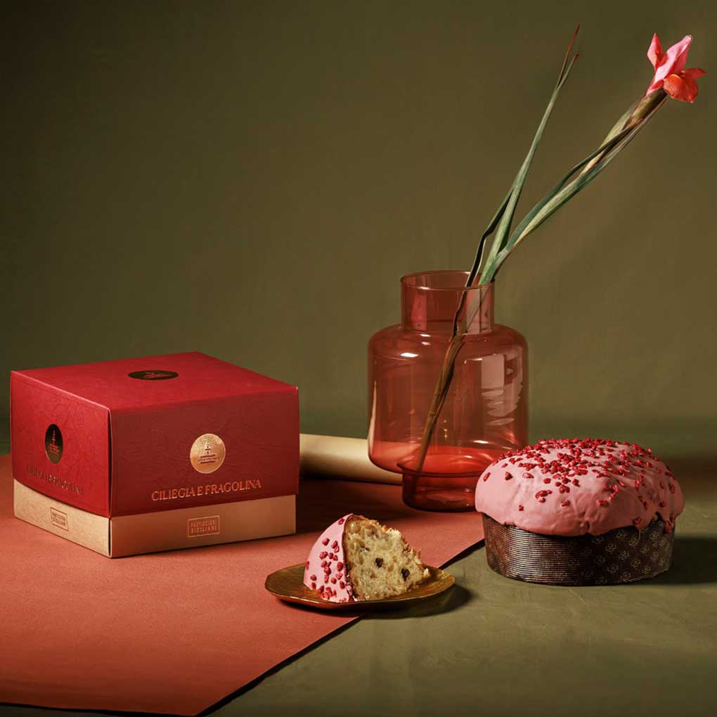 Fiasconaro Sicilian Cherry & Wild Strawberry Panettone 2