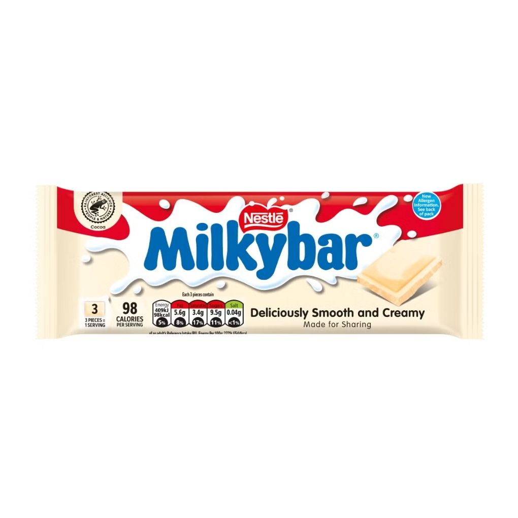 Nestle Milkybar White Chocolate 1