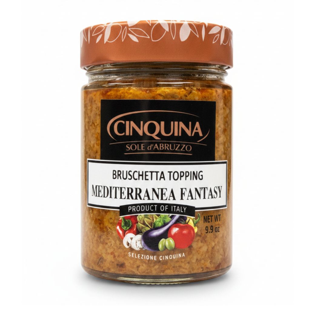 Cinquina Bruschetta Topping Mediterranea Fantasy 1