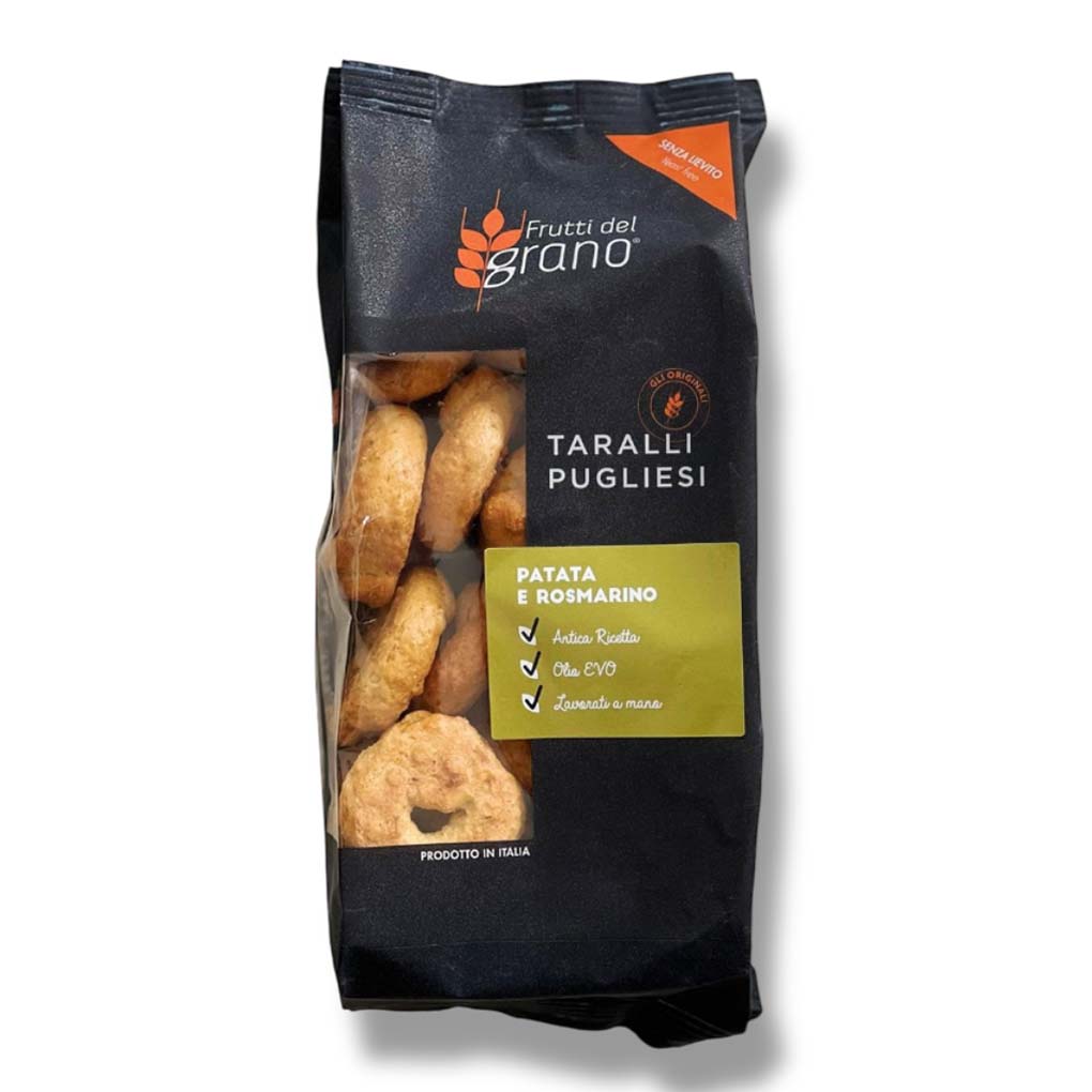 Frutti del Grano Potato and Rosemary Taralli Pugliesi 1