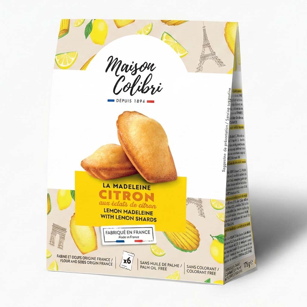 Maison Colibri French Lemon Madeleines 1
