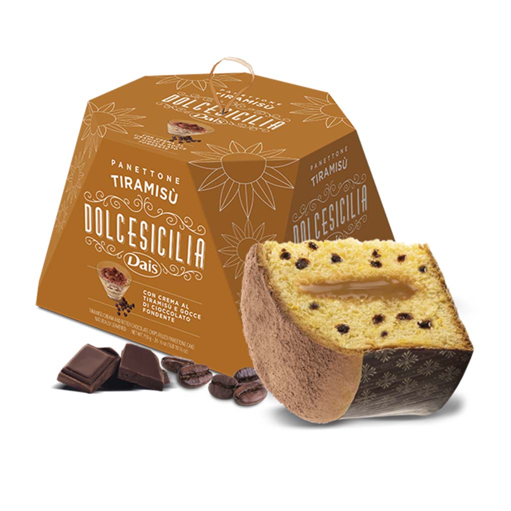 Dais Tiramisu Panettone with Bitter Chocolate Chips 1