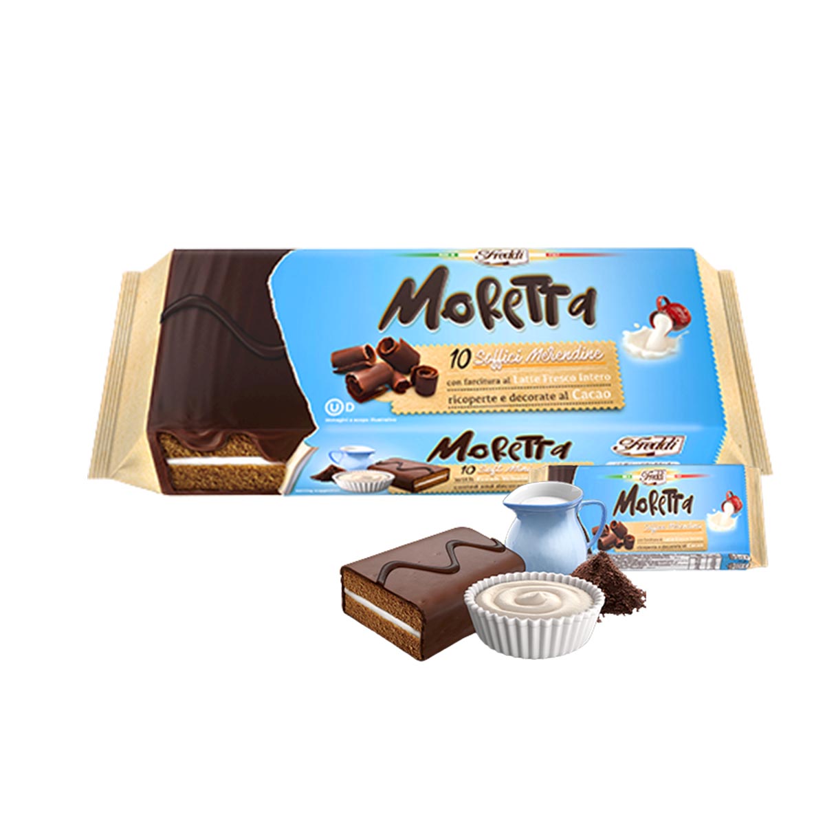 Freddi Milk Cream Mini Cakes Moretta 1