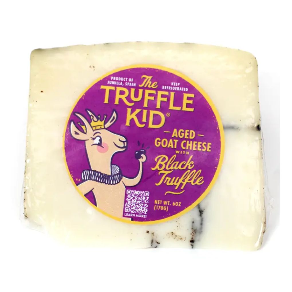 Mitica Truffle Kid Aged Goat Cheese with Black Truffle 1