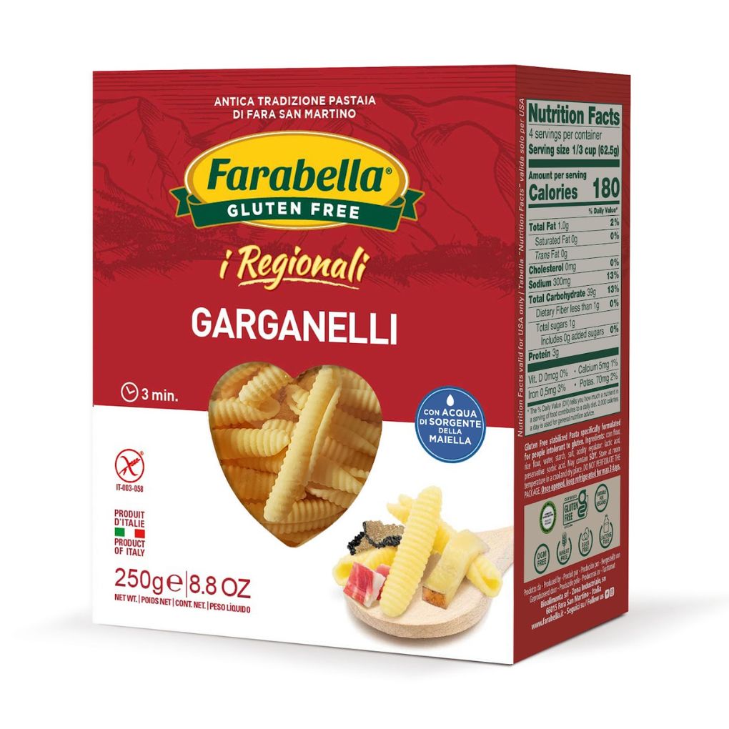 Farabella Gluten Free Garganelli Pasta 1