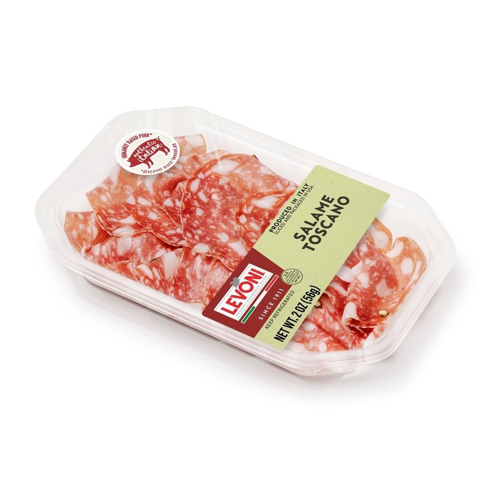 Levoni Toscano Salami, Sliced 1