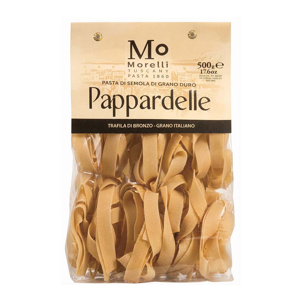 Morelli Pappardelle Nests Pasta 1