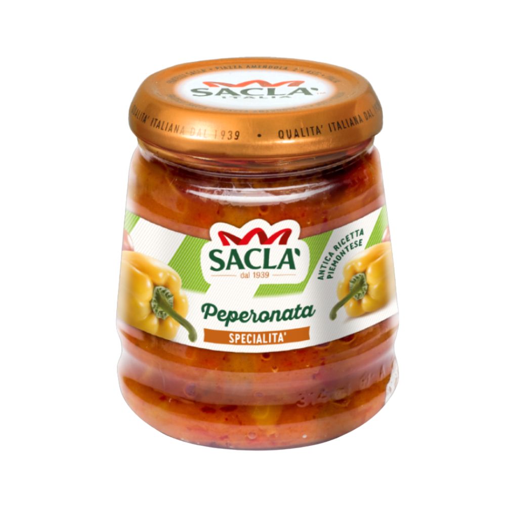 Sacla Yellow & Red Peppers in Tomato Sauce 1