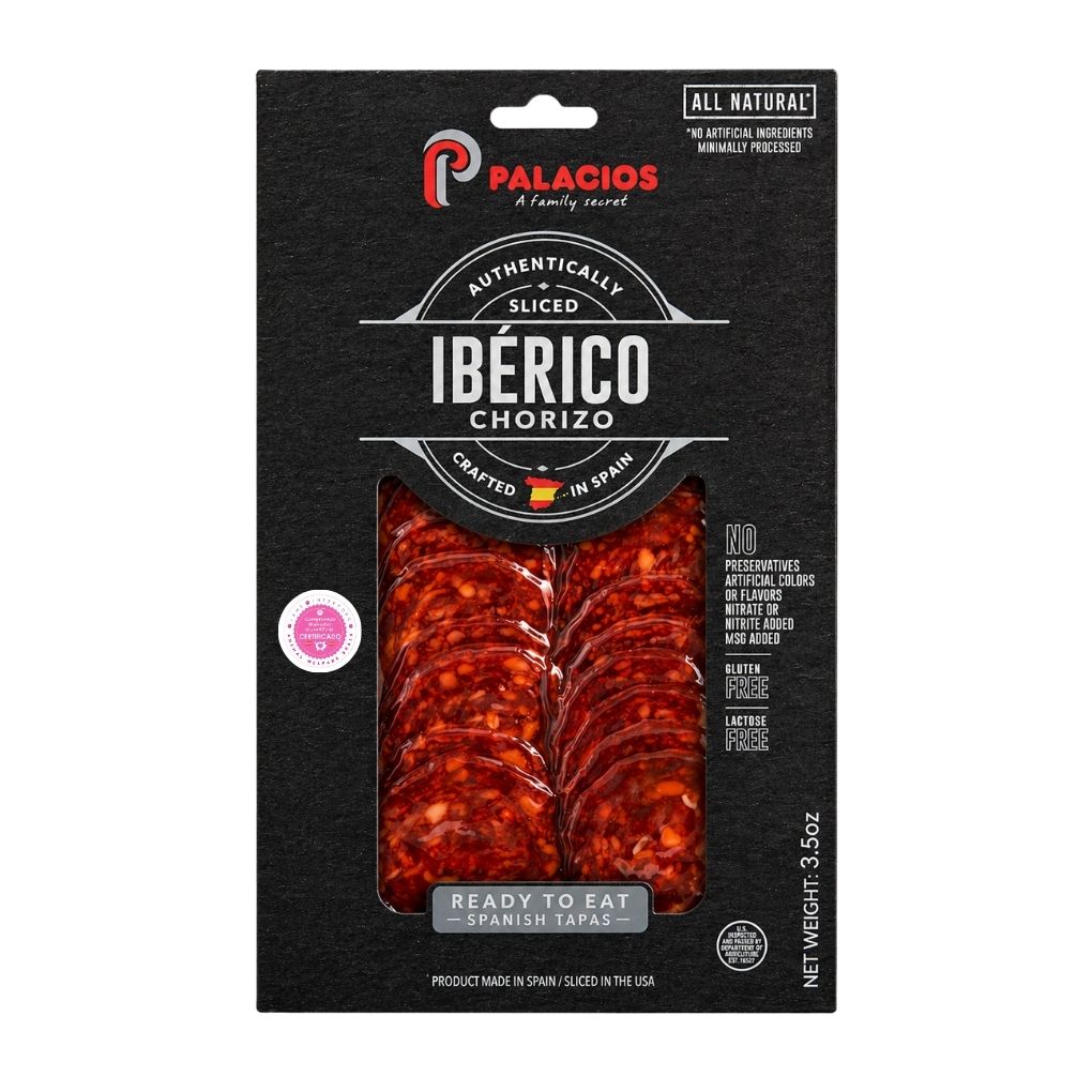 Palacios Sliced Iberico Chorizo 1