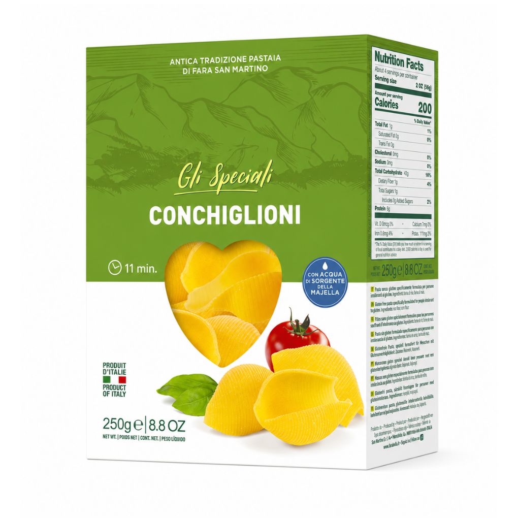 Farabella Gluten Free Conchiglioni Pasta 1