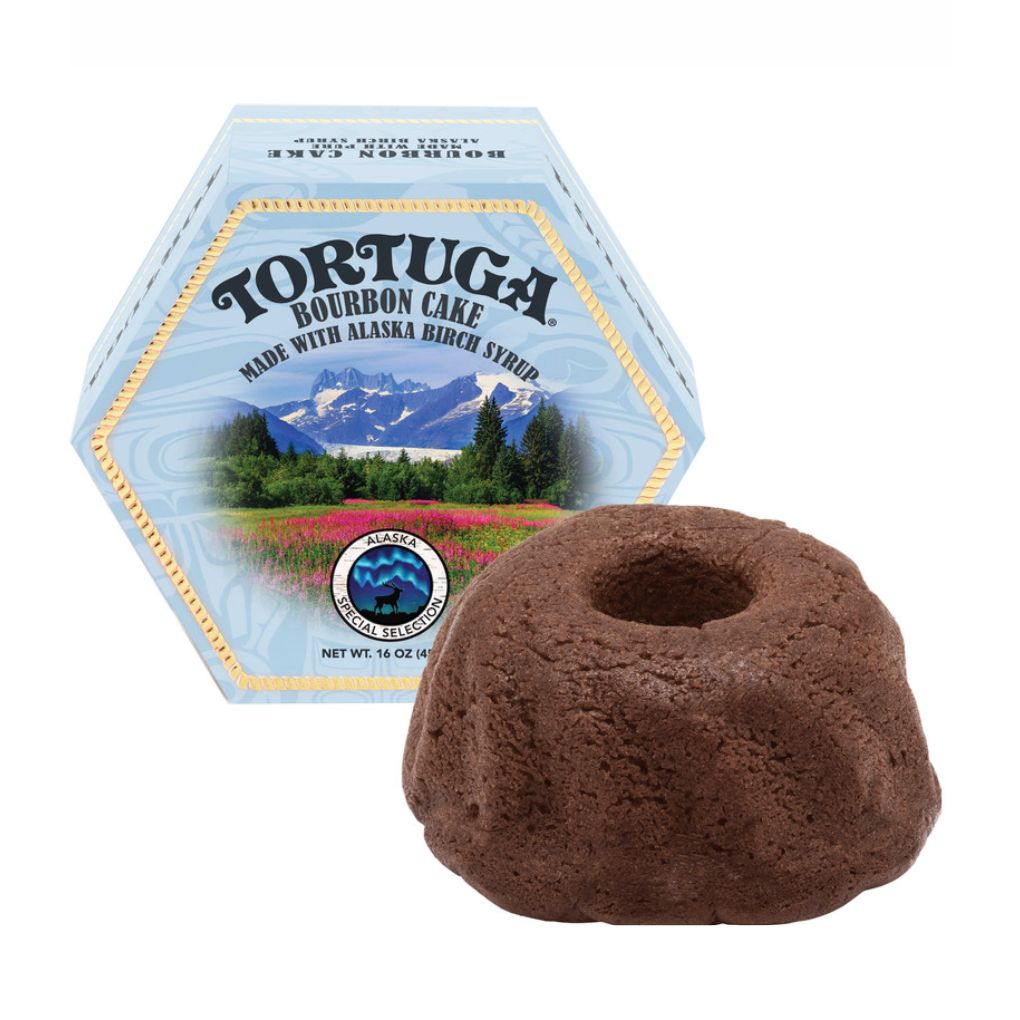 Tortuga Alaska Birch Syrup Bourbon Cake, Large 1