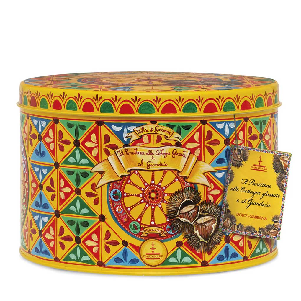 Fiasconaro Gianduia Panettone with Glazed Chestnuts 1