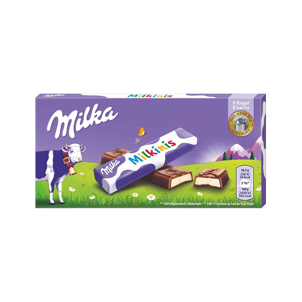 Milka Milkini Milk Cream Chocolate Sticks 1