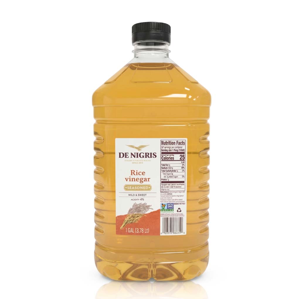 De Nigris Seasoned Rice Vinegar 1
