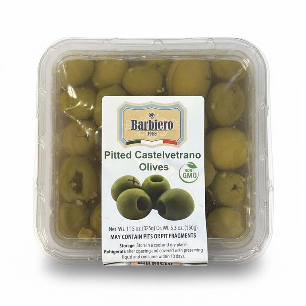 Barbiero Pitted Castelvetrano Olives 1