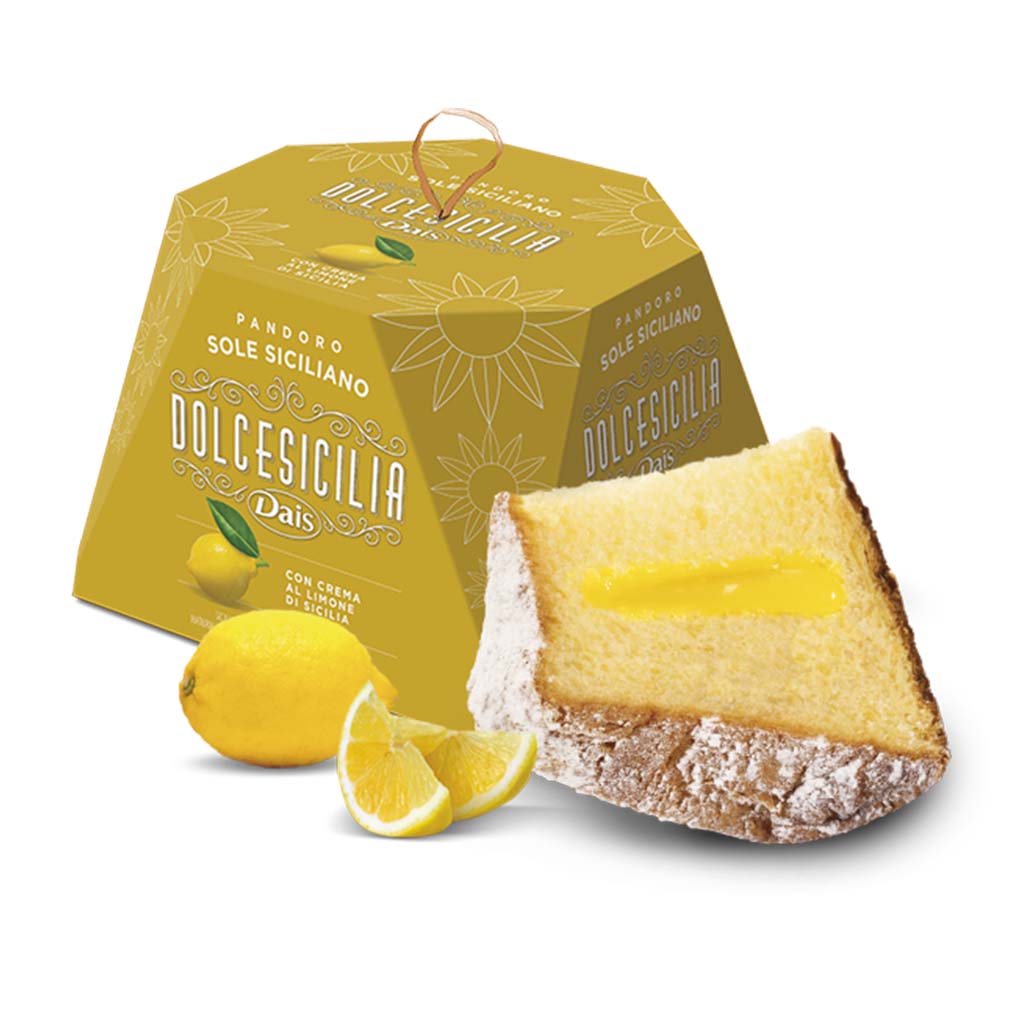 Dais Pandoro with Sicilian Lemon Cream 1