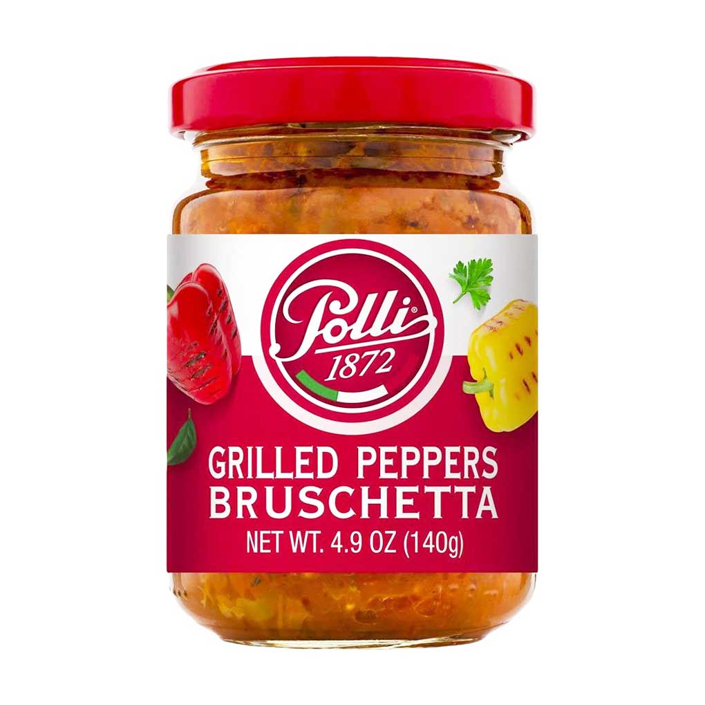 Polli Grilled Peppers Bruschetta 1