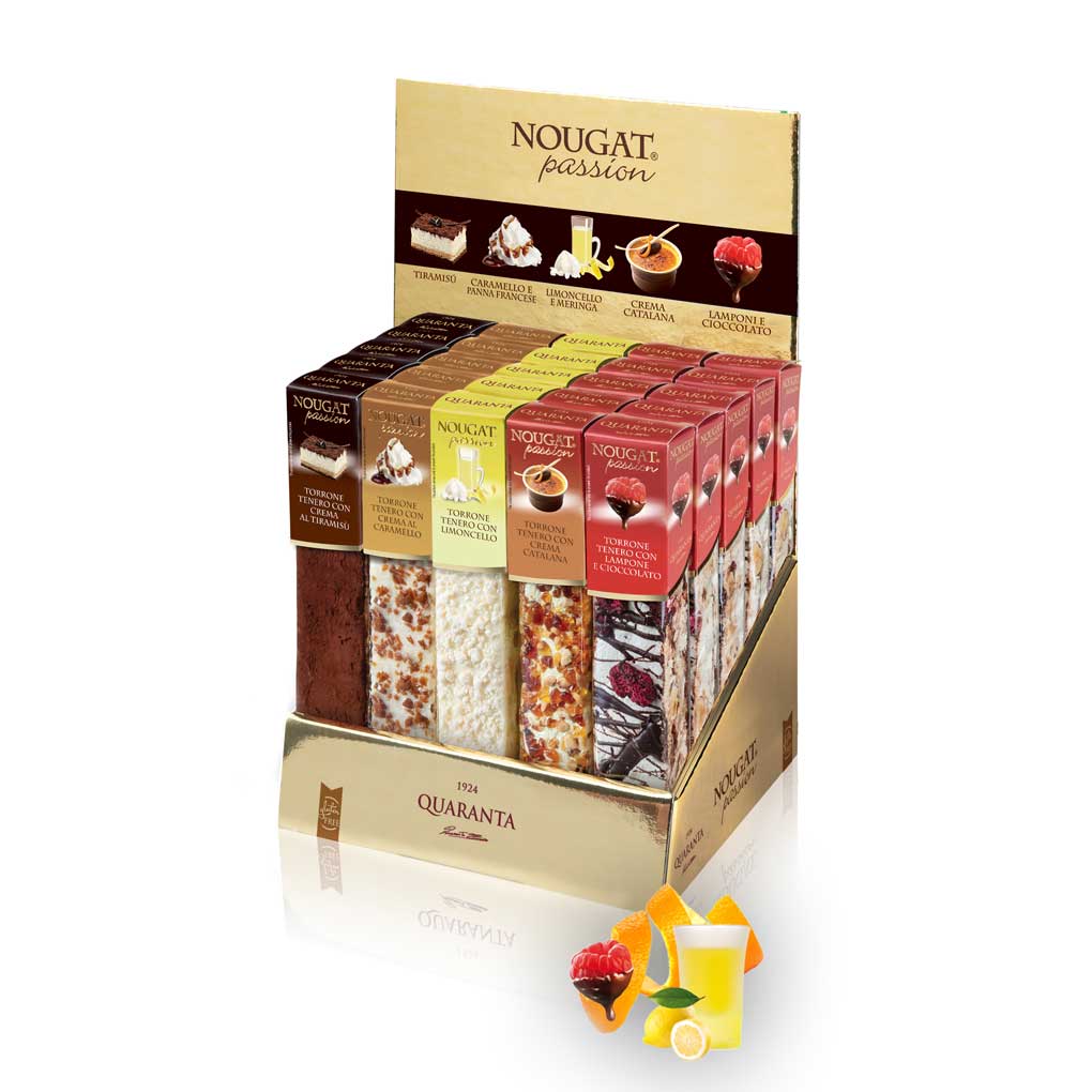 Quaranta Pasticcieria Assorted Soft Nougat Bars 1