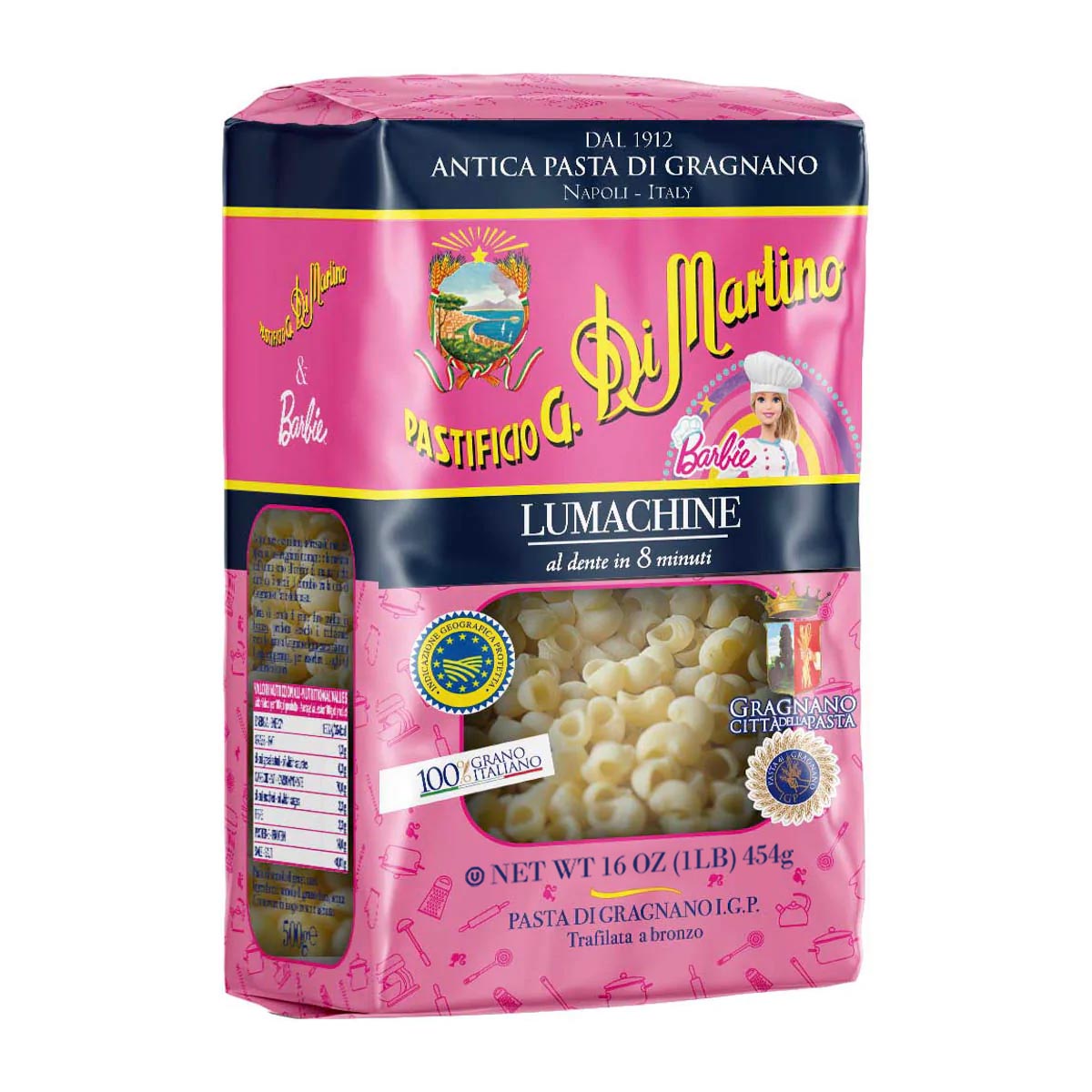 Di Martino Barbie Lumachine Pasta Gragnano, IGP 1