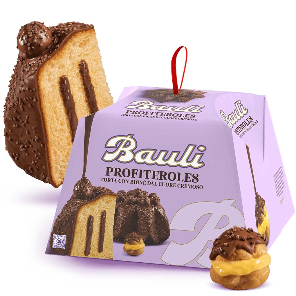 Bauli Profiteroles with Custard & Chocolate Cream 1