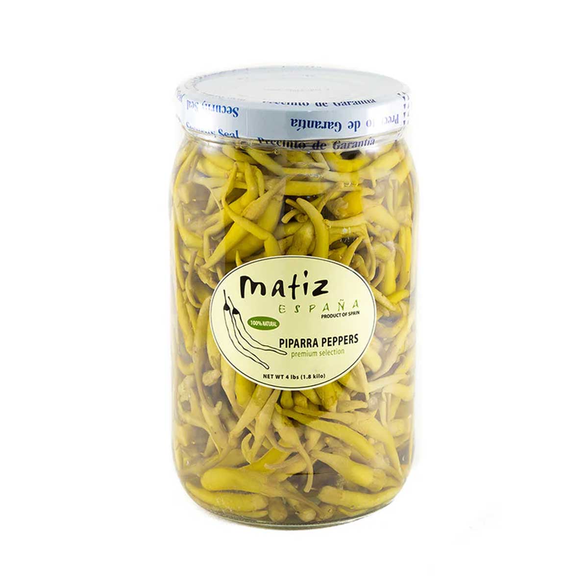 Matiz Spanish Piparra Peppers, Bulk 1