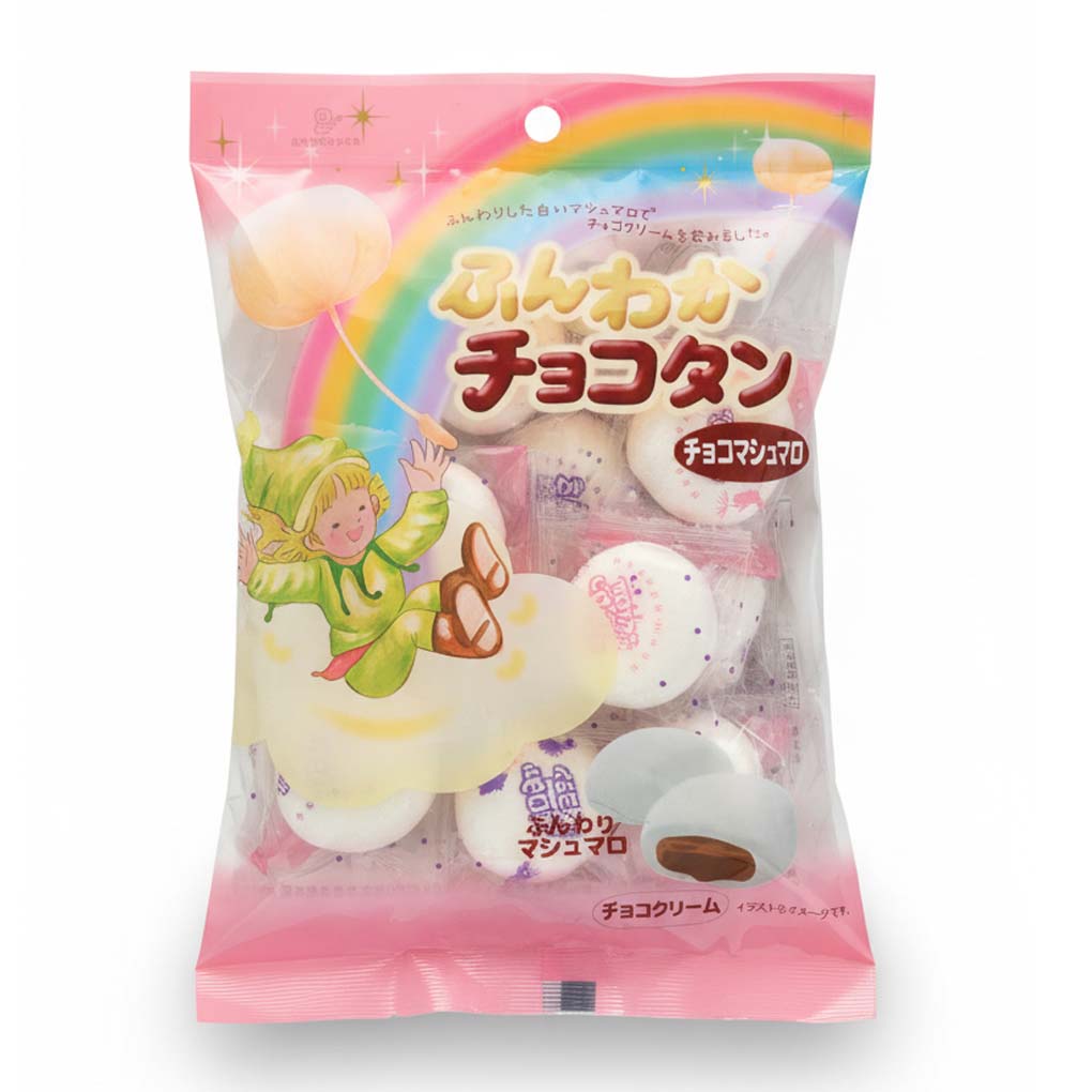 Tenkei Marshmallows with Chocolate Cream 1